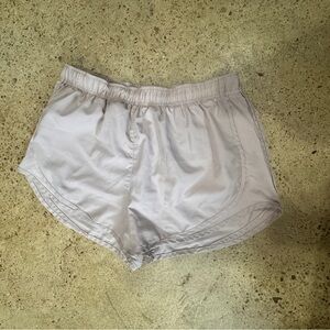 Nike Running outdoors Dri fit Women's Light pink Athletic Shorts Sixe L